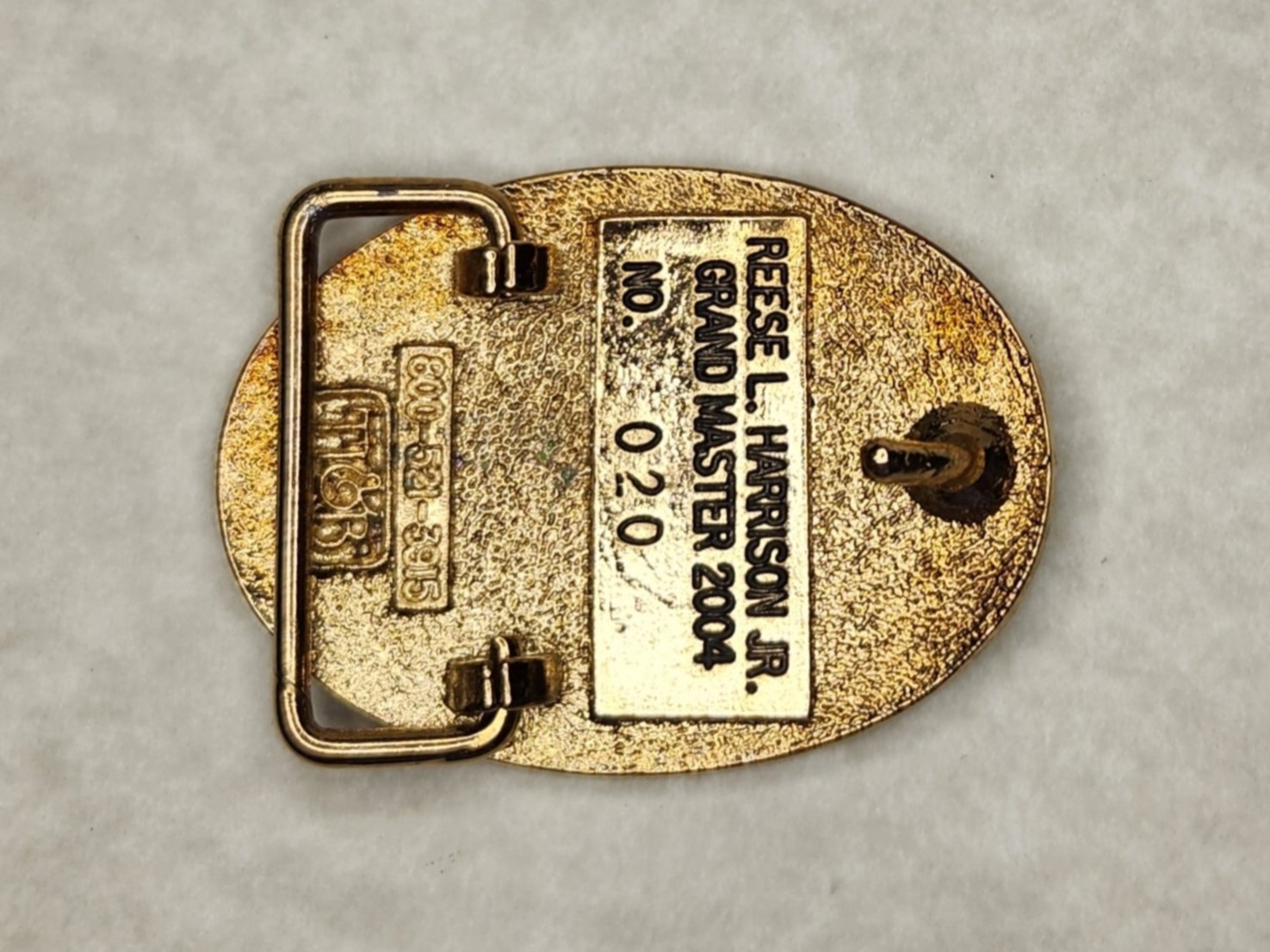 [Buckle Pic Missing] (Click here)
